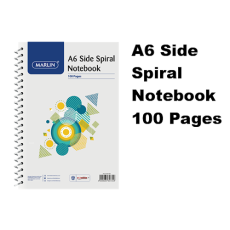 Marlin A6 Side Spiral Notebook
